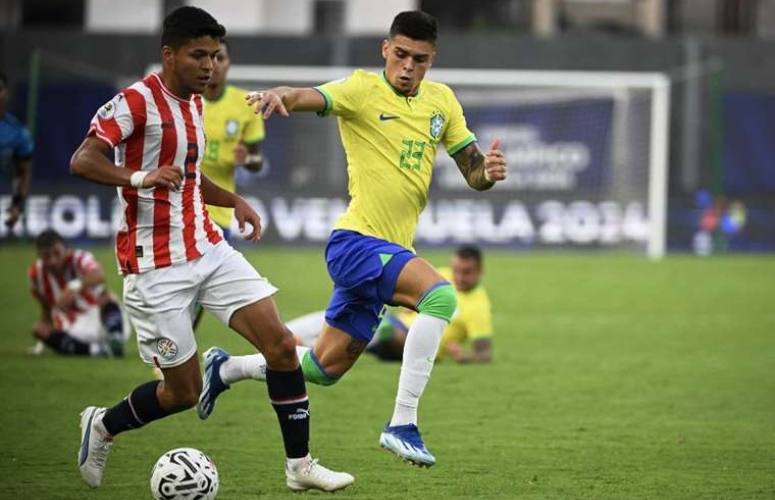 Brasil cae 1-0 ante Paraguay en inicio del cuadrangular final del Preolímpico